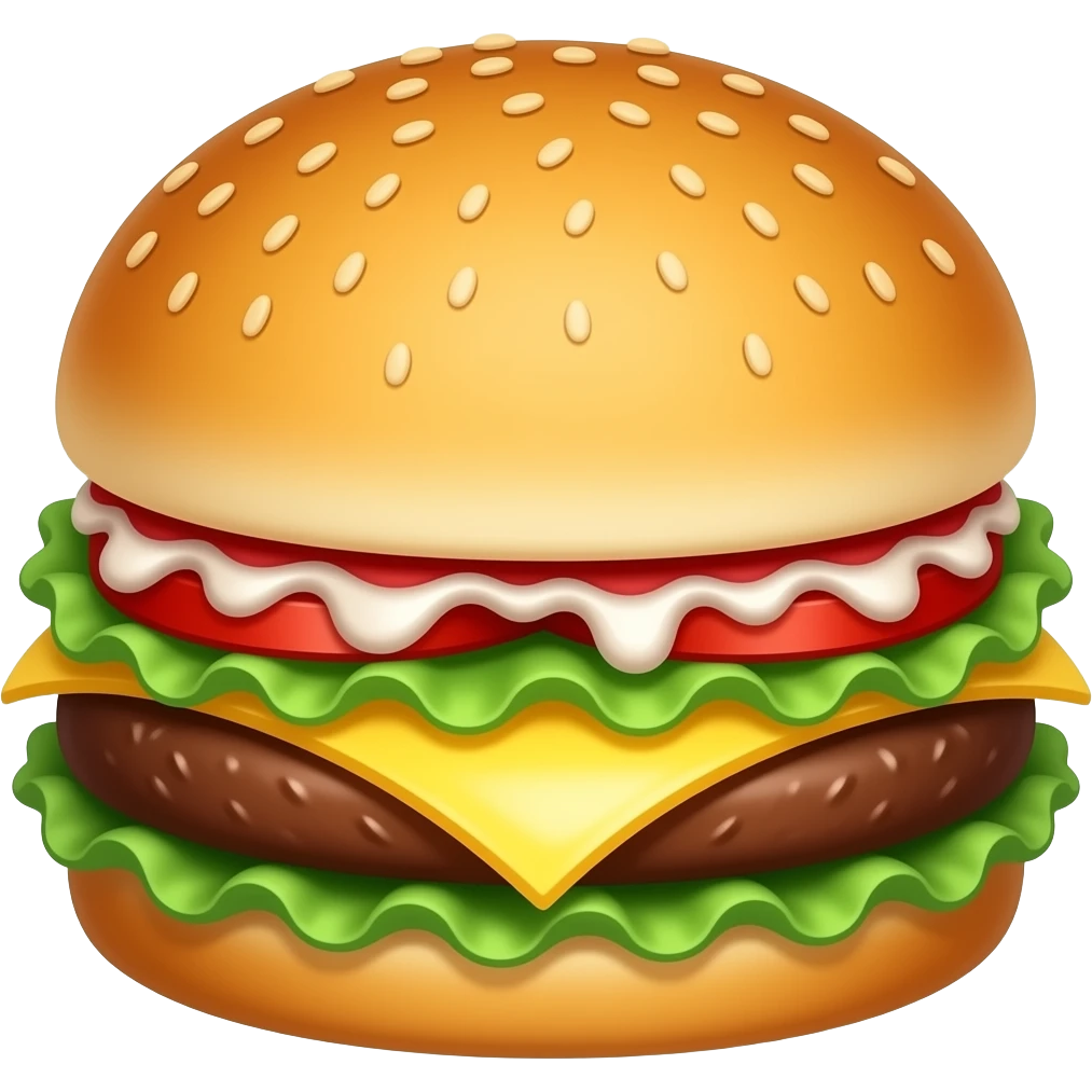 Burger sauce emoji
