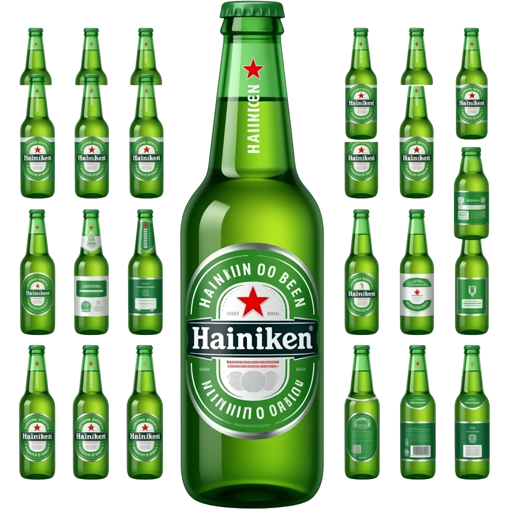 100 HAINIKEN BEER emoji