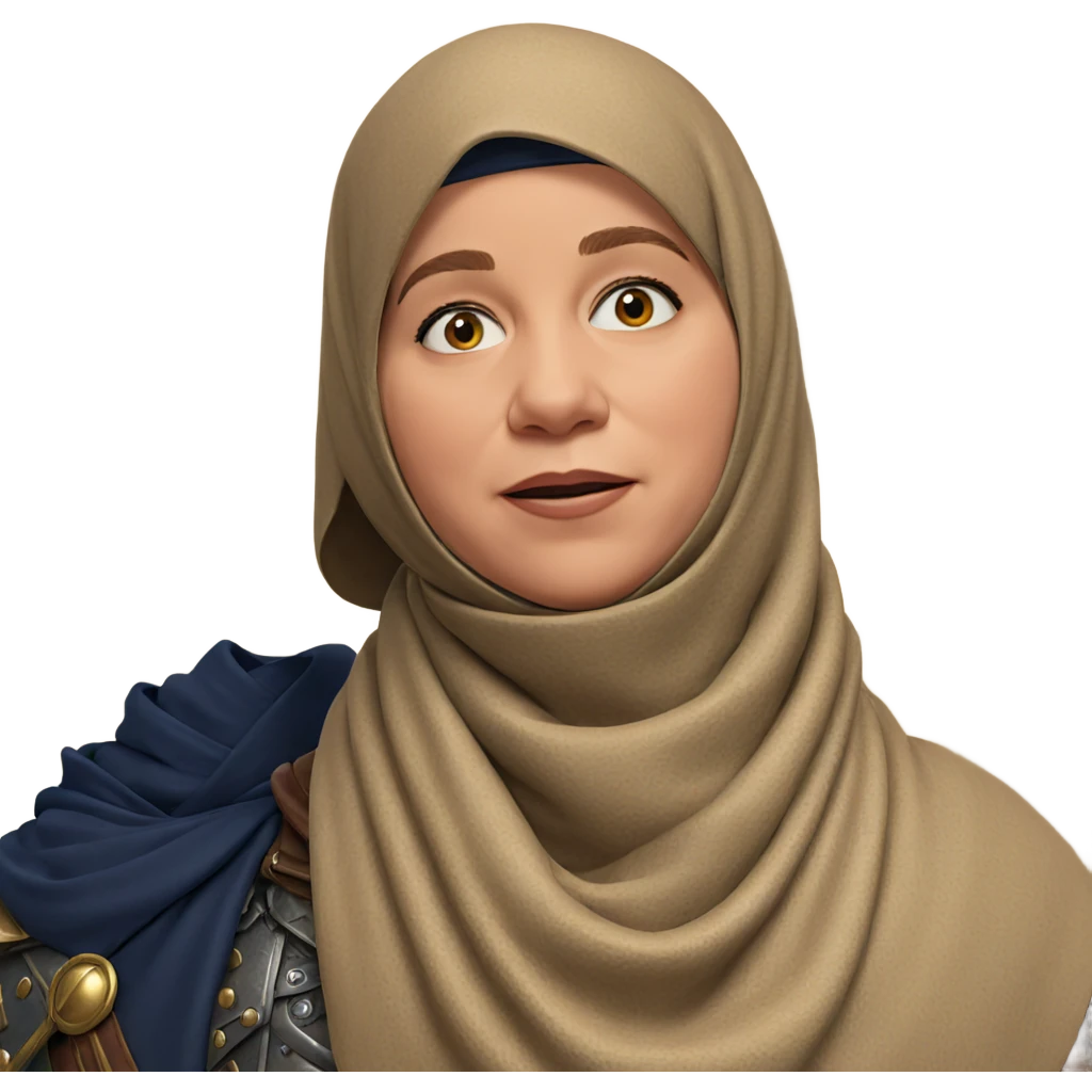 boy in armor with scarf emoji