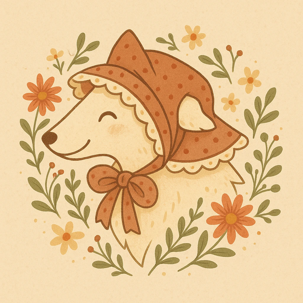 Give the Overwolf logo a cute cottagecore makeover emoji