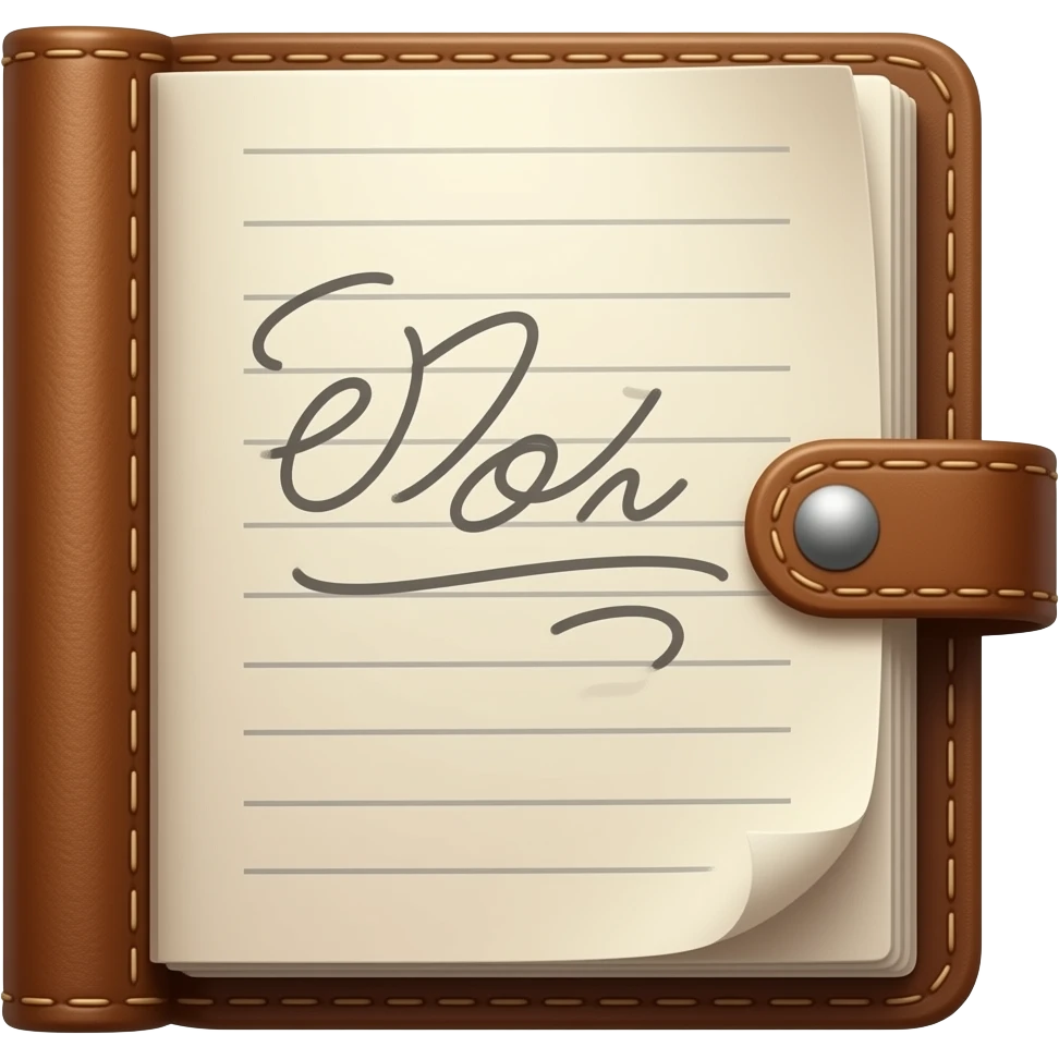 journal aesthetic emoji