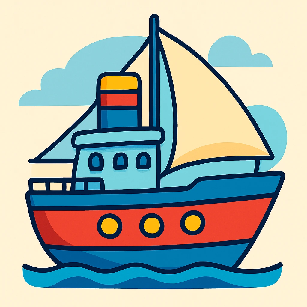 Ship emoji