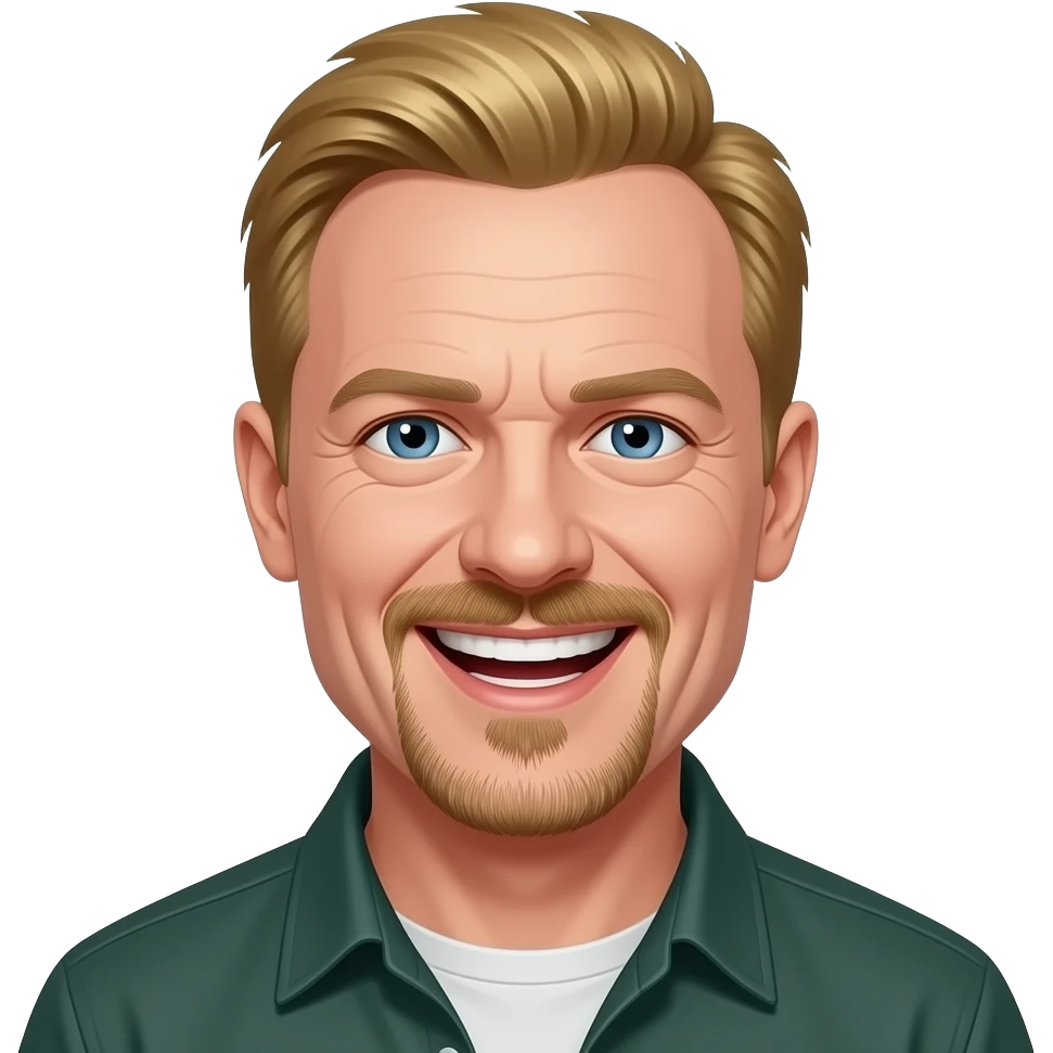 jesse pinkman breaking bad, blond hair, blue eyes, laughing emoji