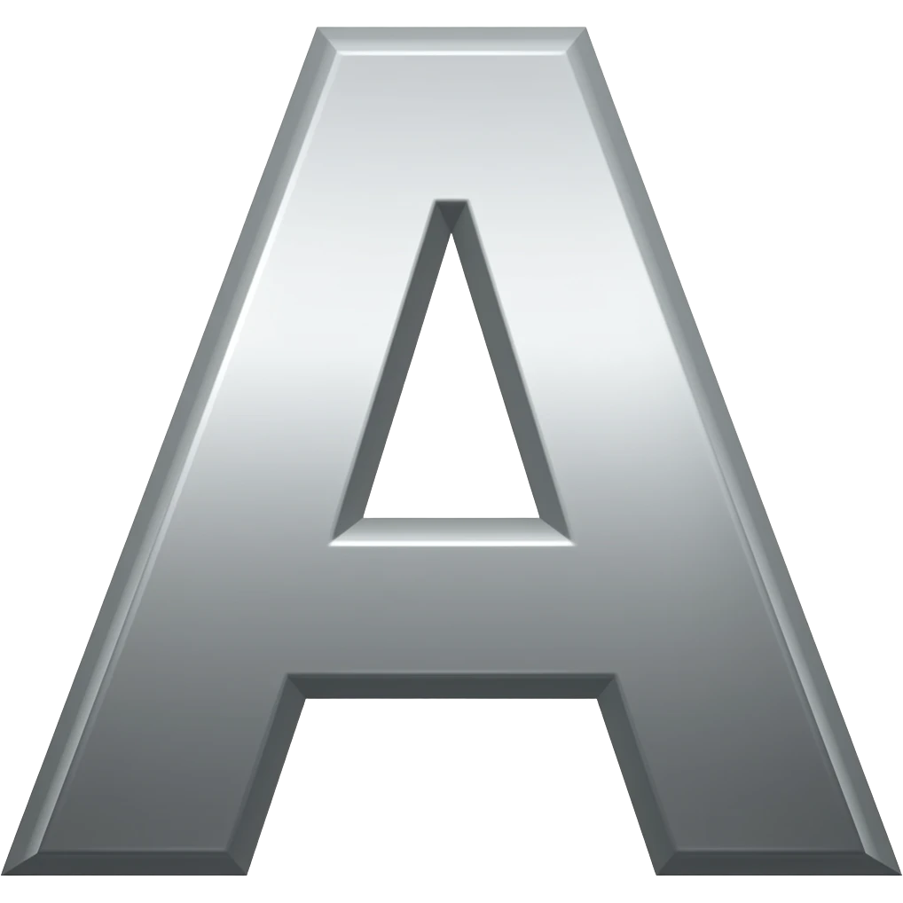 Letter A emoji