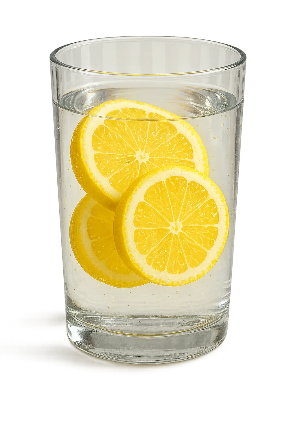 bicchiere di acqua e limone 3d emoji
