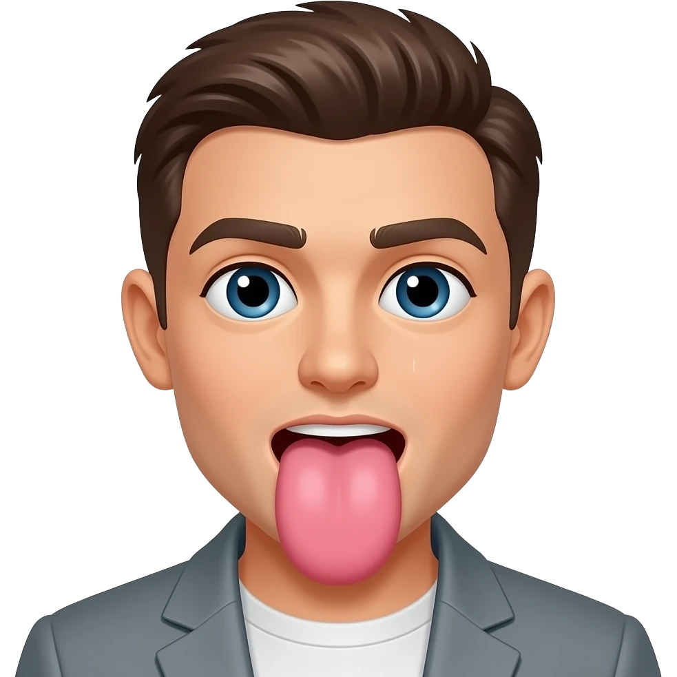 Sucking a dick emoji