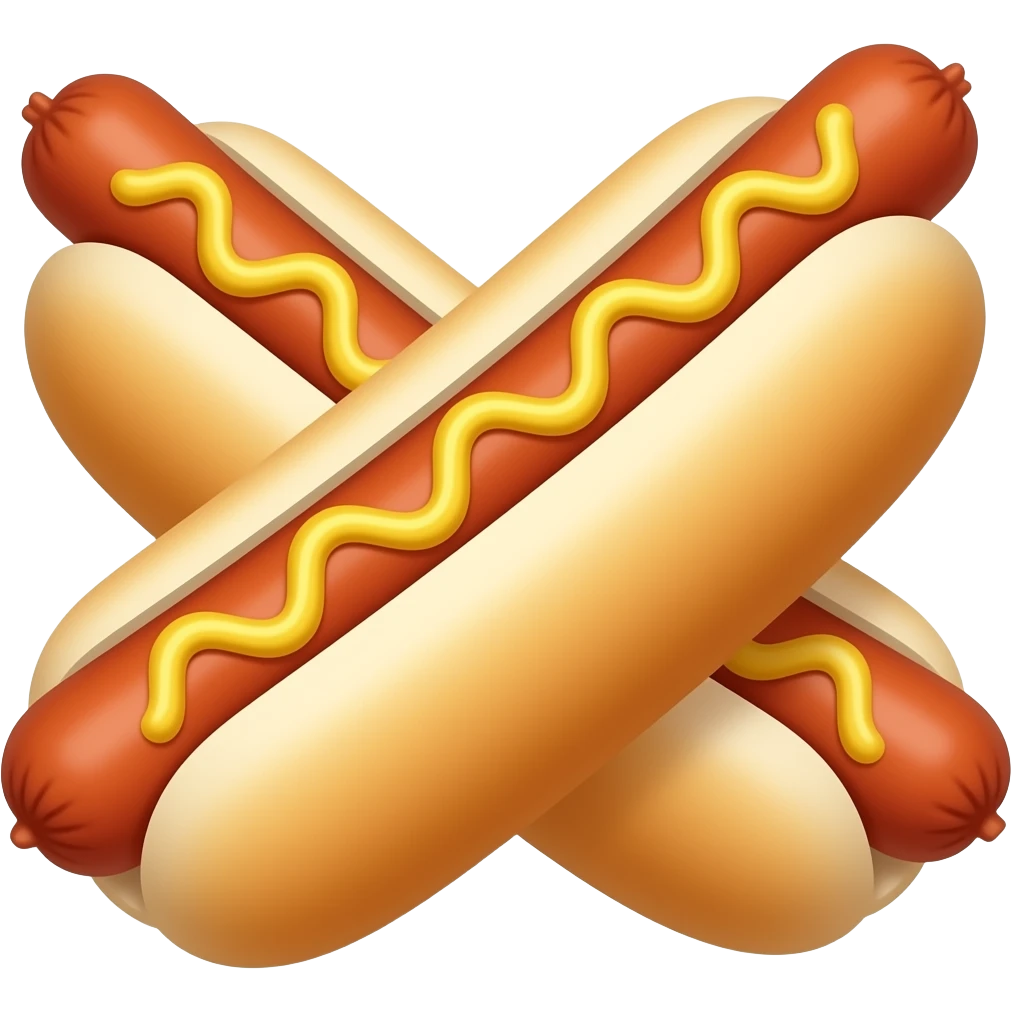 Hotdog emoji