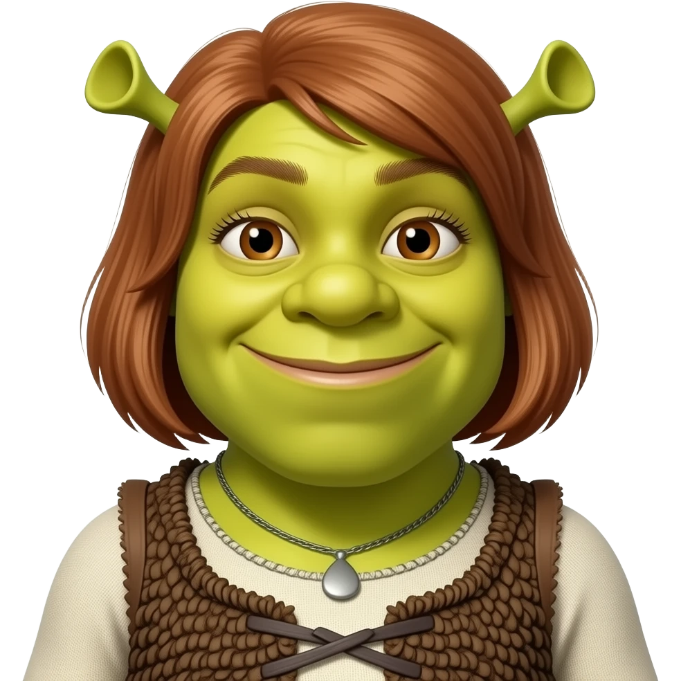 Fiona from shrek emoji