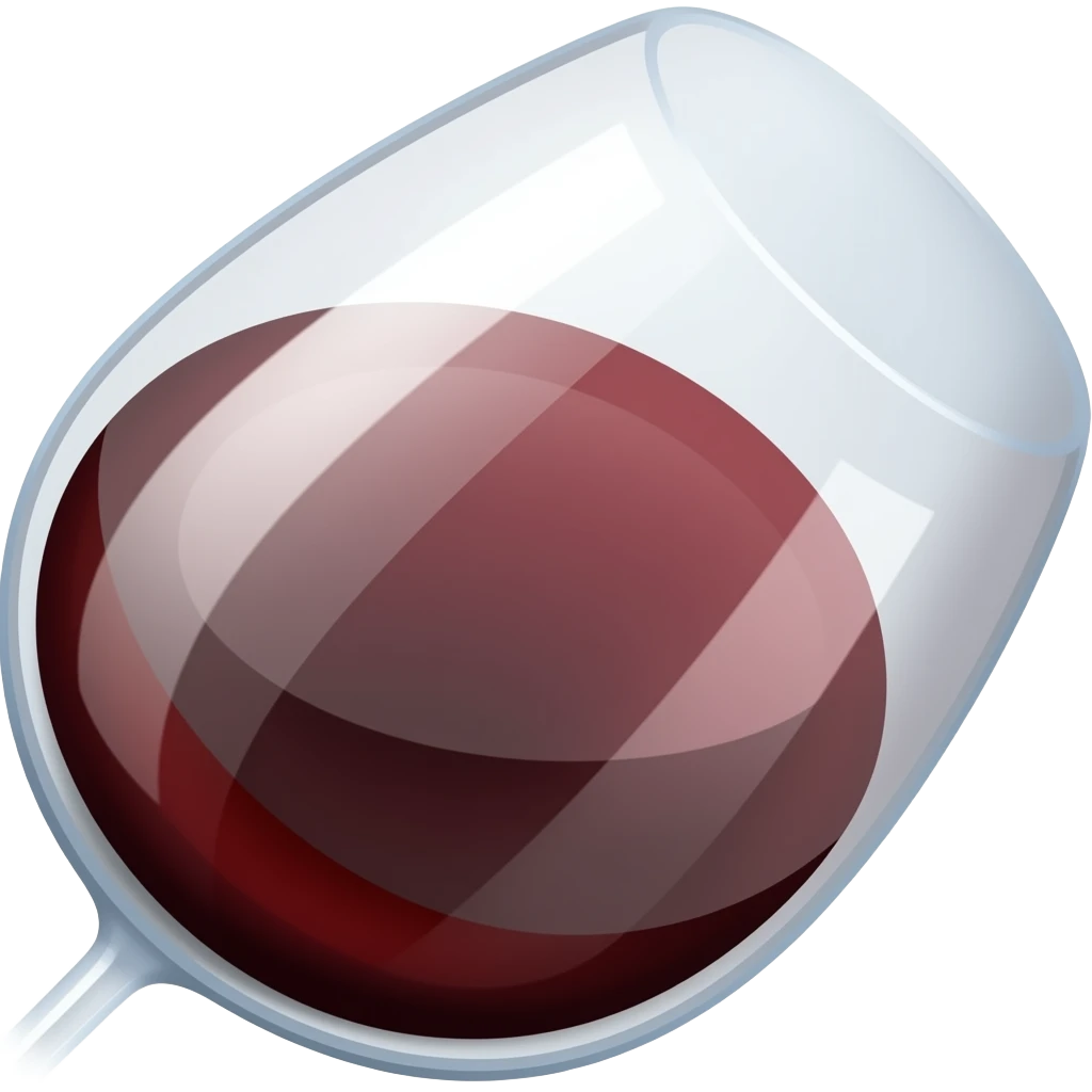 red wine emoji