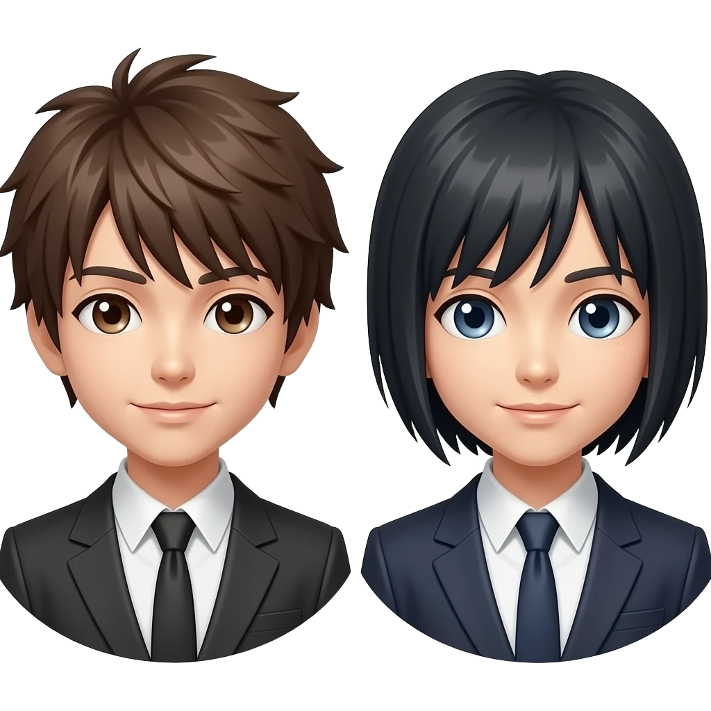 light yagami and L emoji