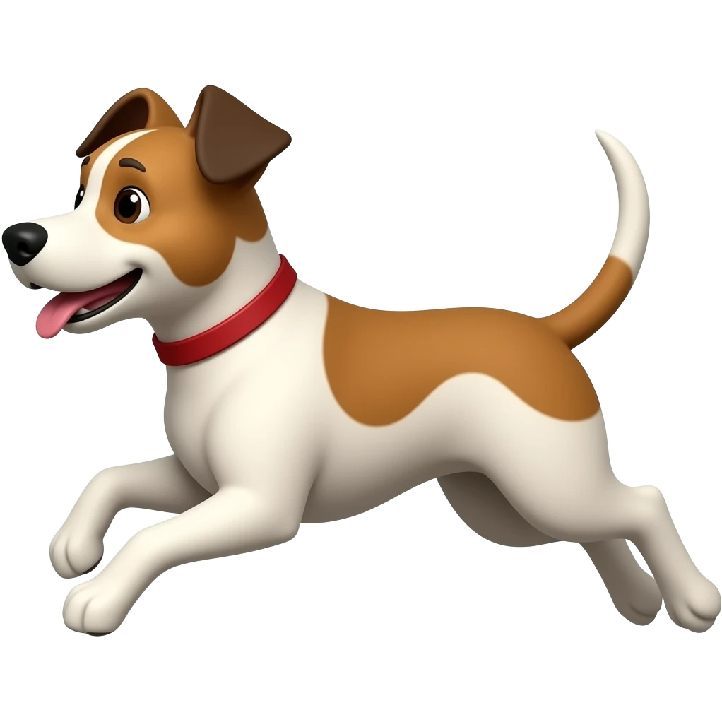 dog running emoji