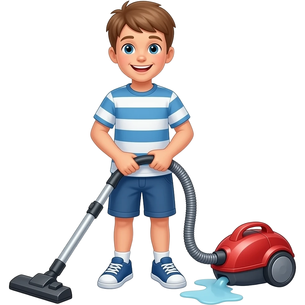 emoji-to-encourage-kids-to-do-chores---should-contain-something-about-house-chores,-ok-replace-the-broom-with-a-vaccum-make-it-atheltic-boy-8-years-old---caucasian-with-short- light brown-hair emoji