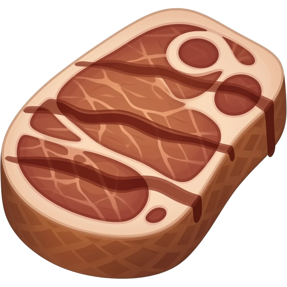 bbq meat currency bill emoji