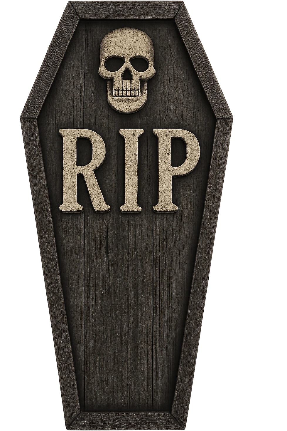 Halloween coffin, rip, remove background emoji