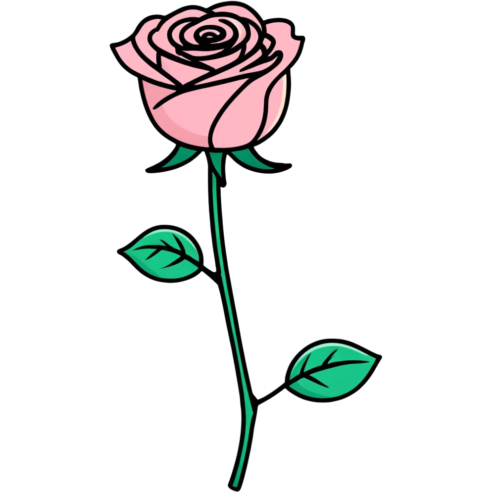 Rose emoji