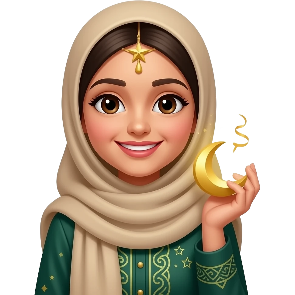 Eid Mubarak dear Saima emoji