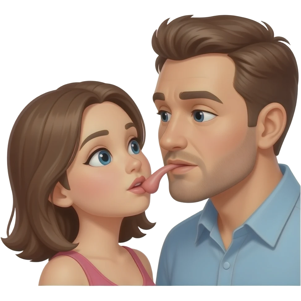 Guy sucking woman’s vagina emoji