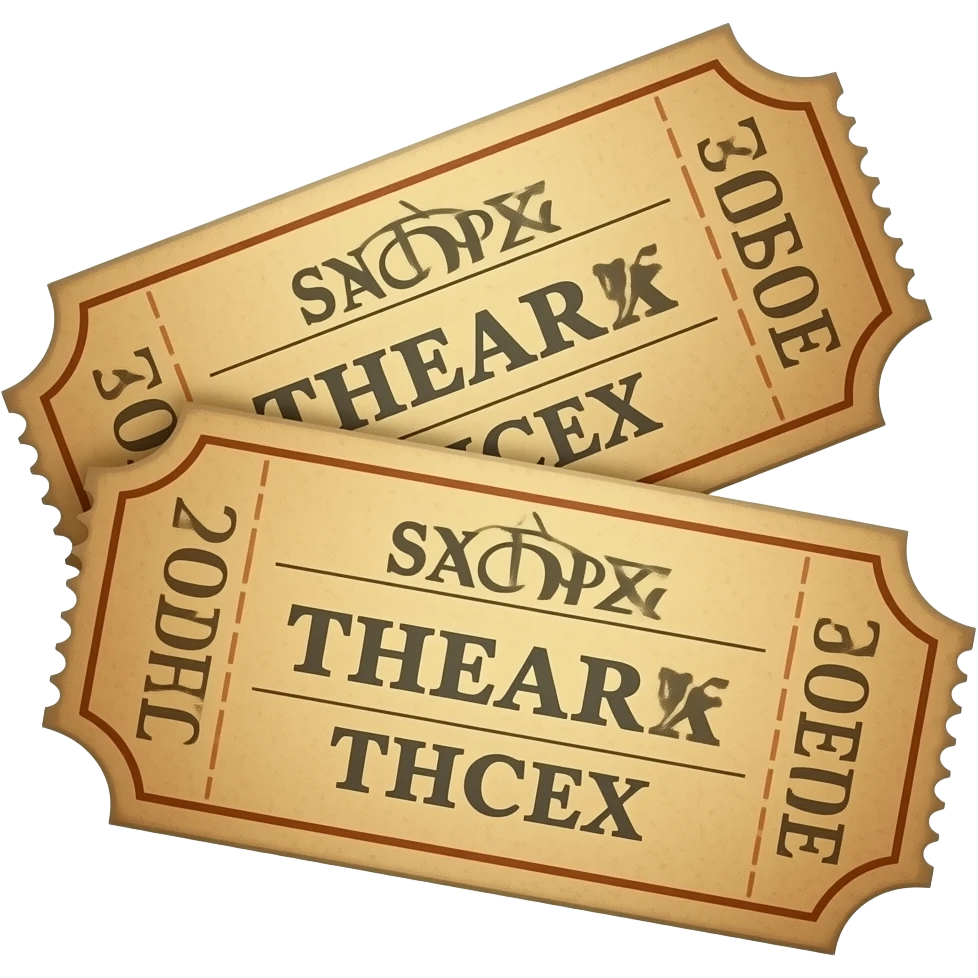 Theater tickets emoji