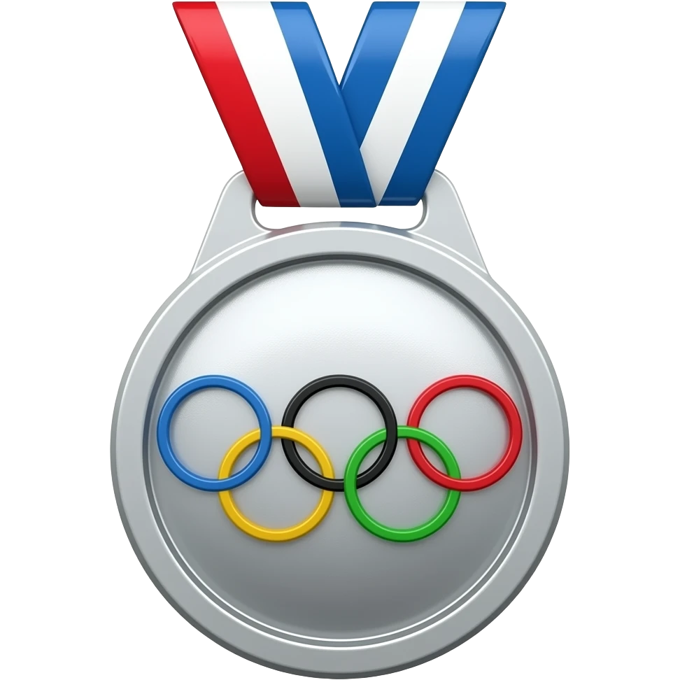 olympic sylver medal emoji