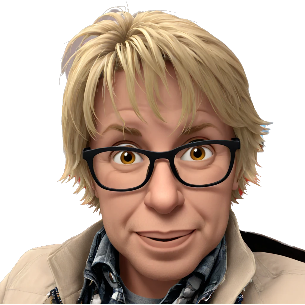 blonde boy smiling indoors emoji