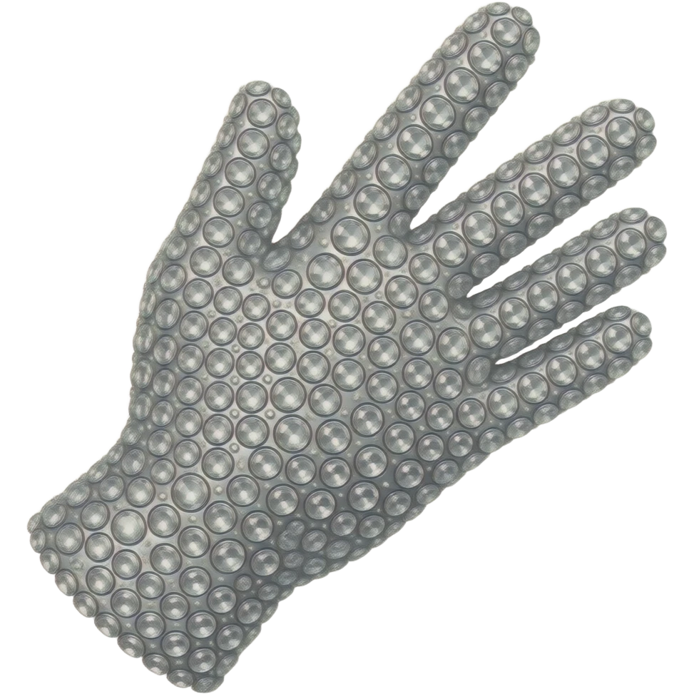 Swarovski diamond glove sparkly emoji