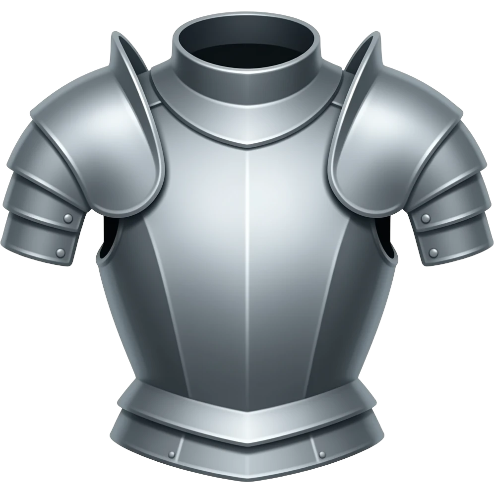 basic knight's cuirass armor emoji