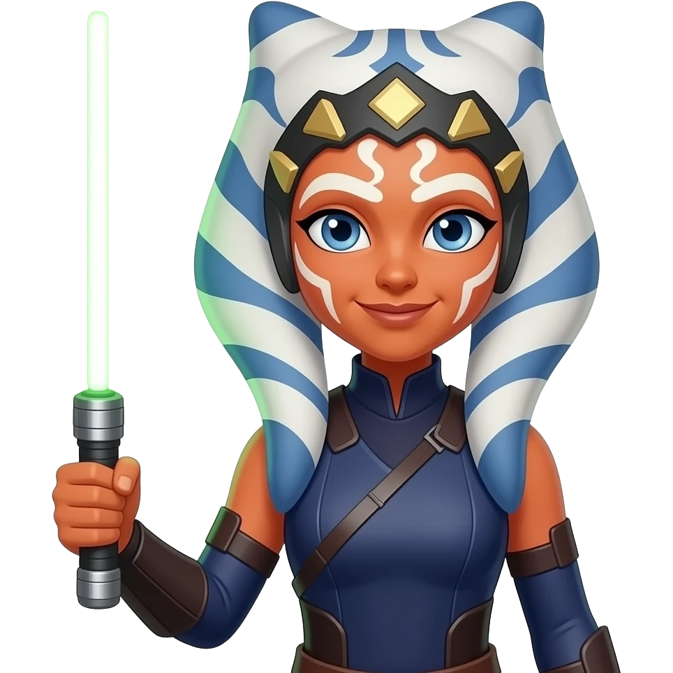 sabre laser ahsoka tano emoji