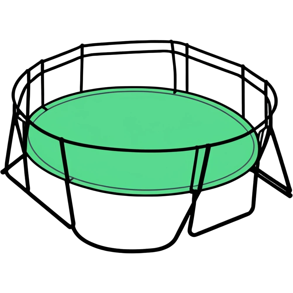 Trampolín fitness emoji