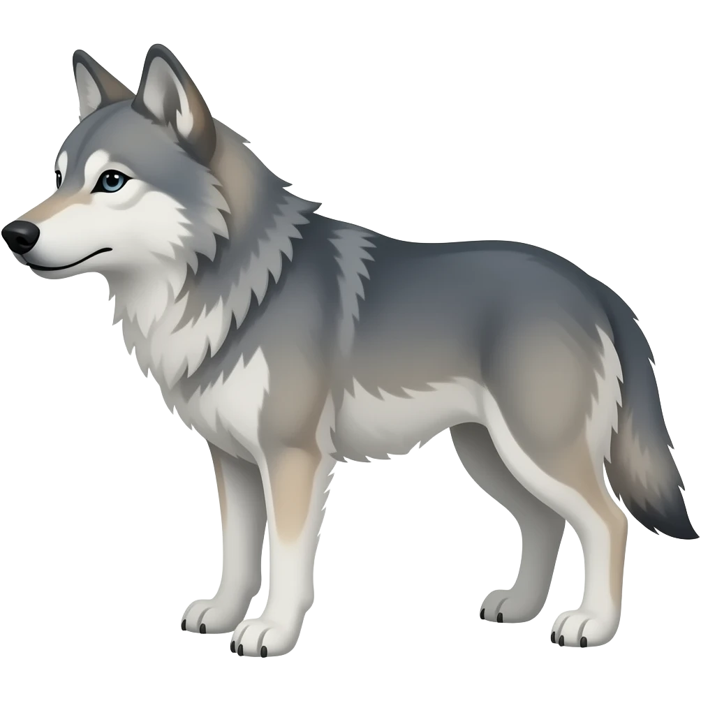 Wolf emoji