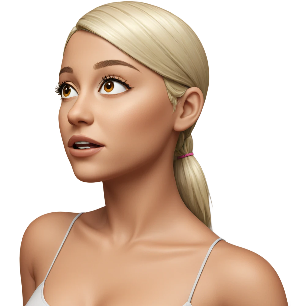 realistic portrait of girl emoji