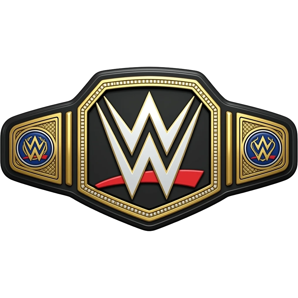Undisputed WWE Championship emoji