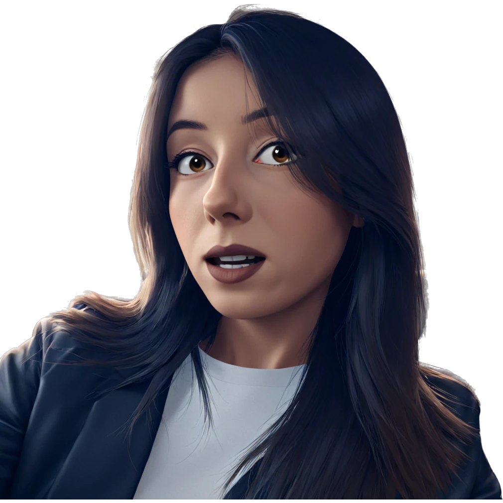 girl in car interior emoji