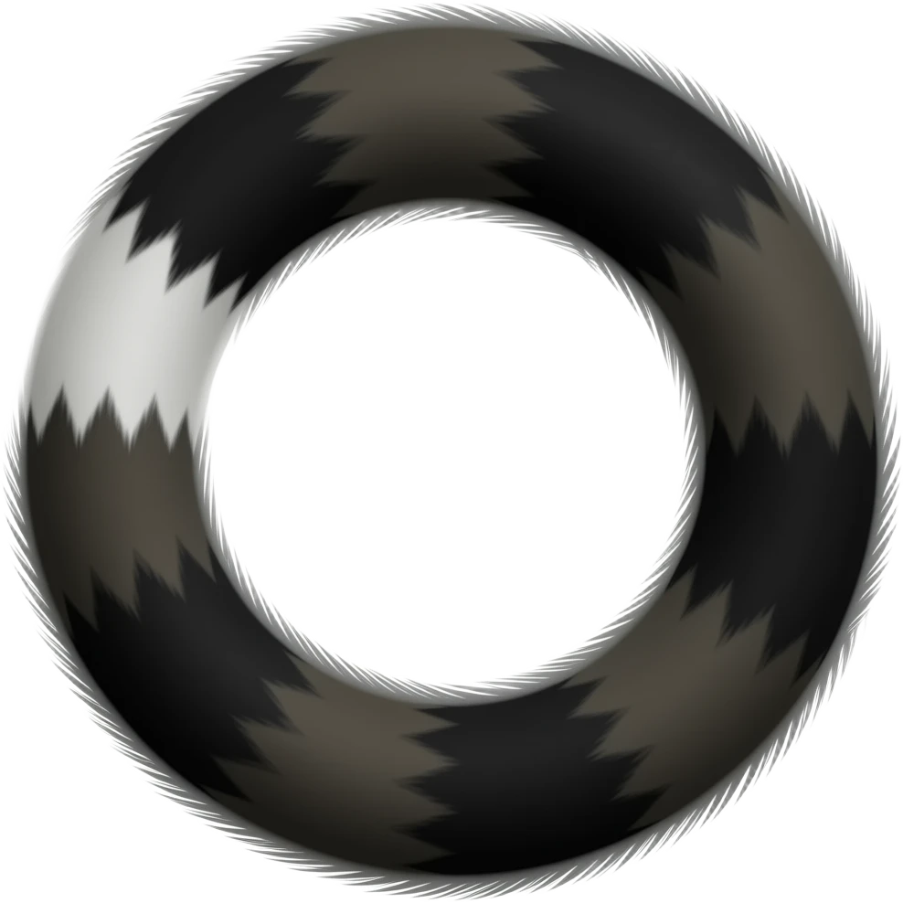 Black cat tail emoji