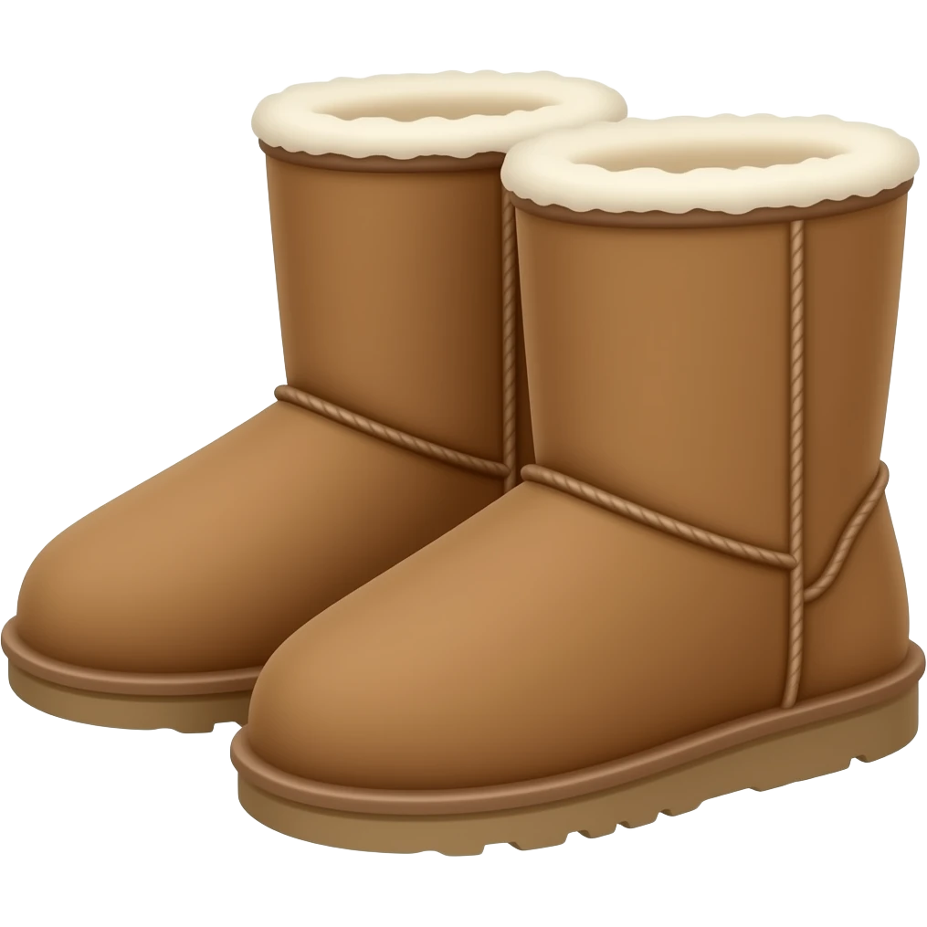 pair of classic uggs emoji
