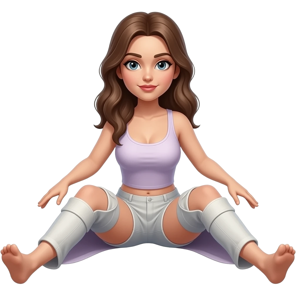 femmale character sitting

legs spread suggestive emoji