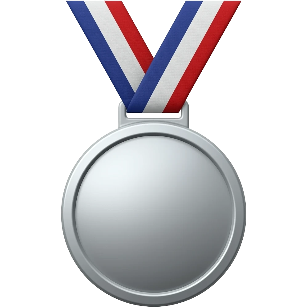 silver medal emoji