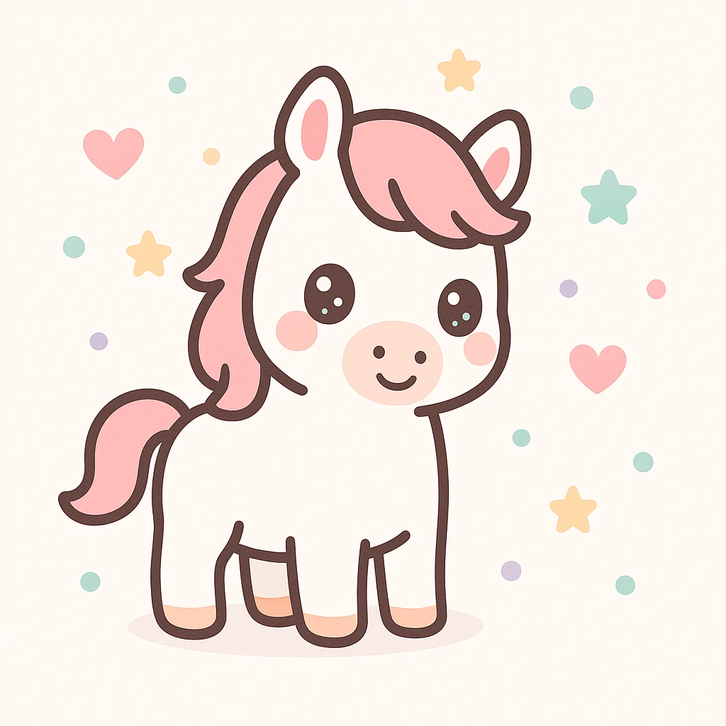 white horse emoji