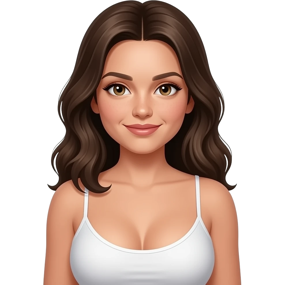 sexy milly bobby brown with biggger boobs emoji