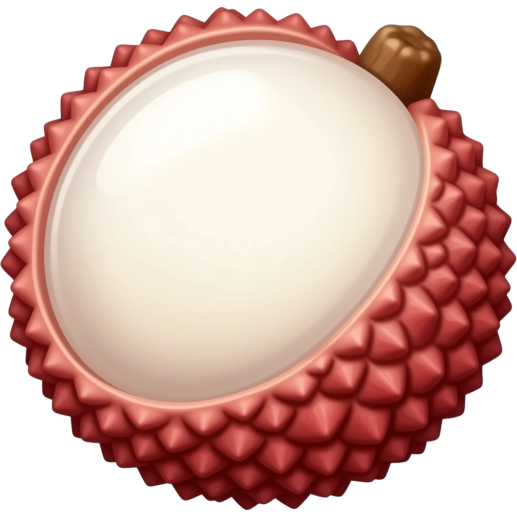 lychee emoji