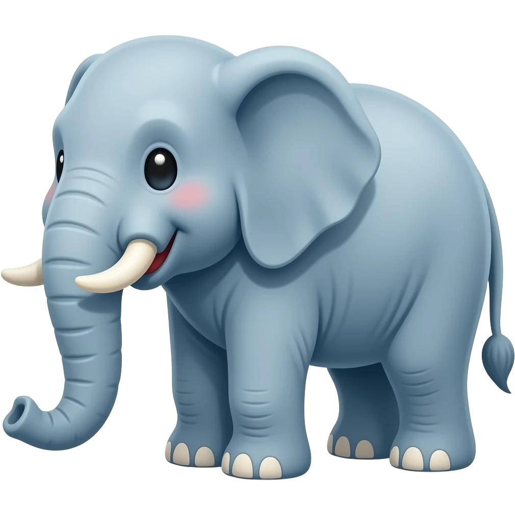 happy Elephant emoji