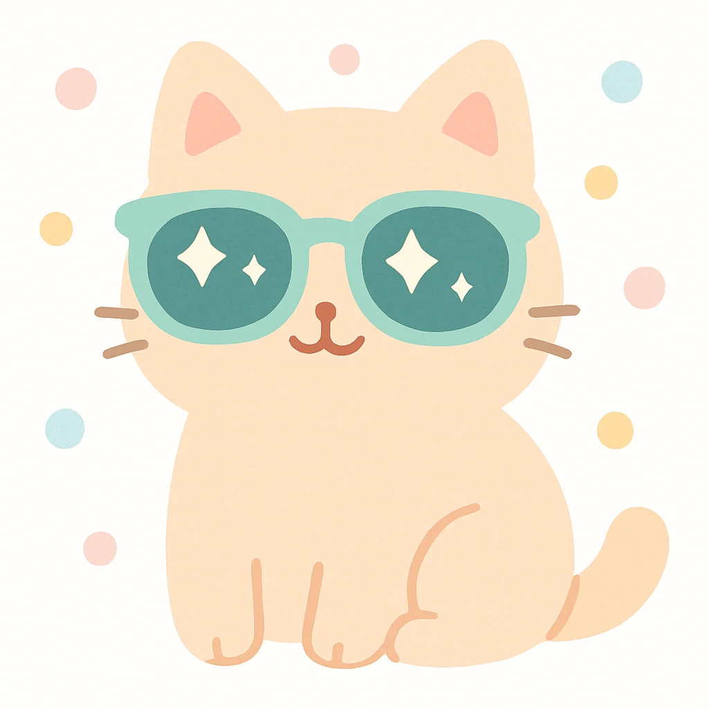 cat wearing sunglasses emoji