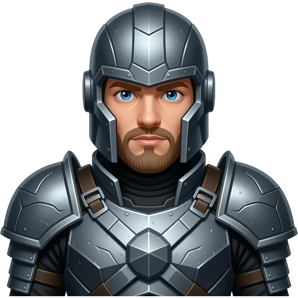 Steve and full nether armor emoji