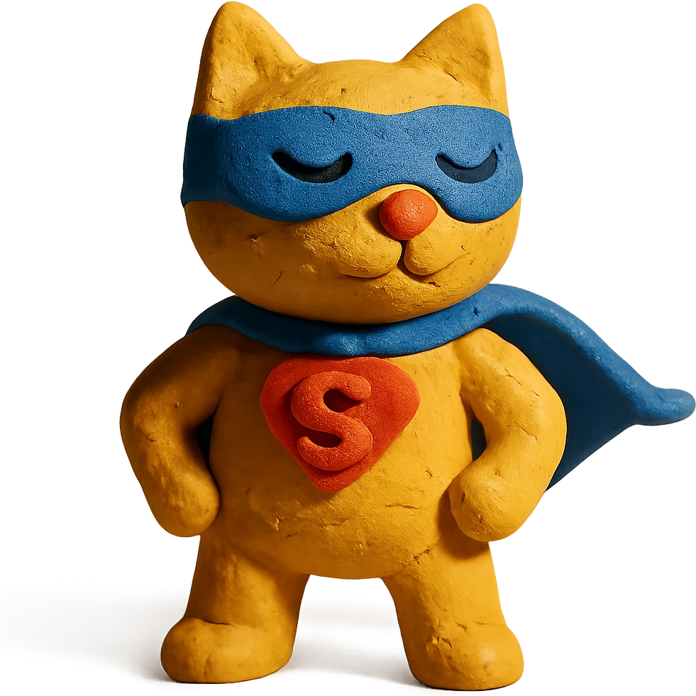 super cat emoji