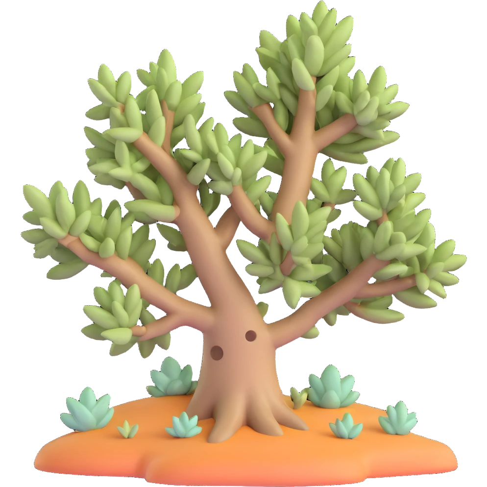 Make the sagebrush (шалфей дубравный) more volumetric with added depth, shadows, and light accents in a 3D iOS style. Maintain a transparent background. emoji