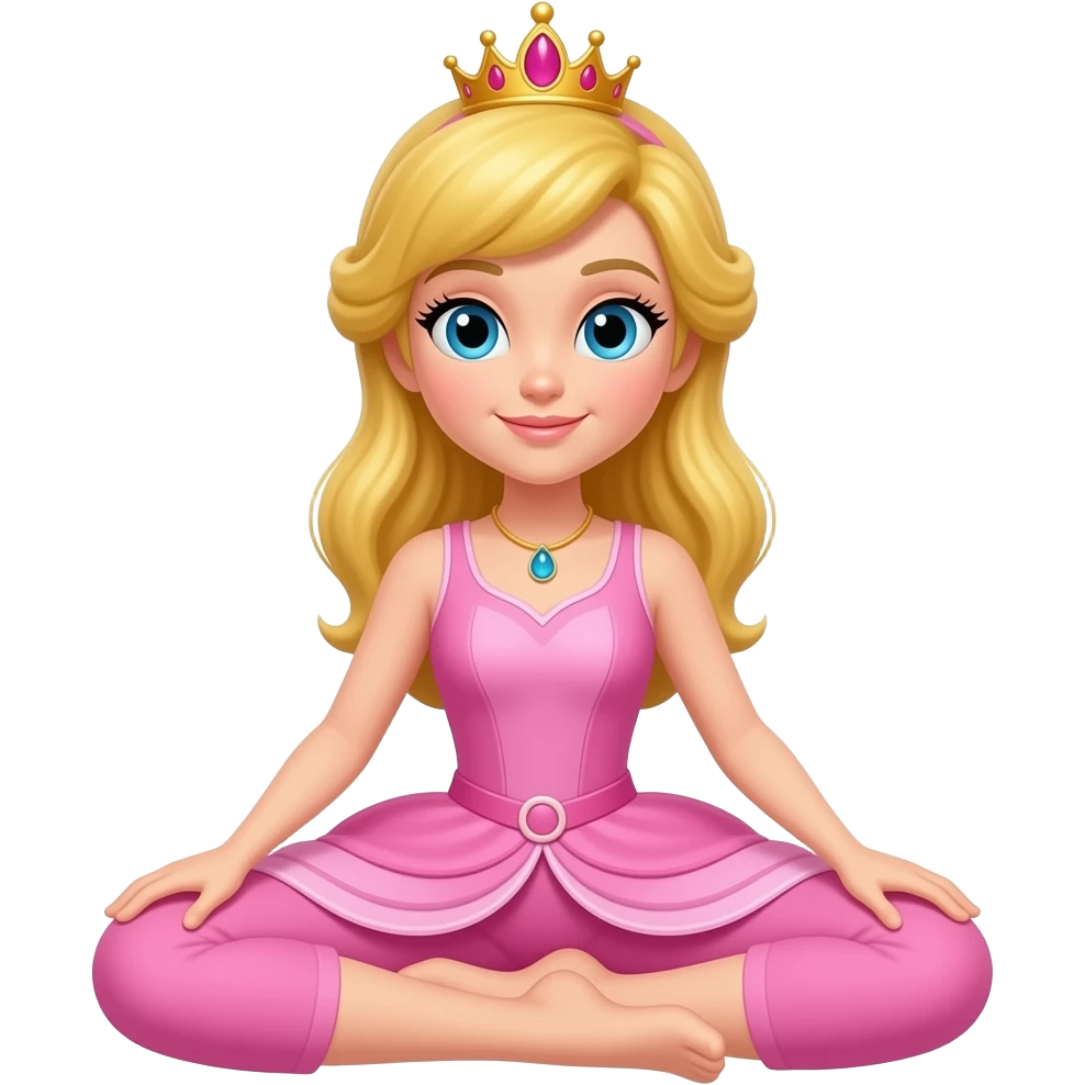 Pink Princess Pilates emoji