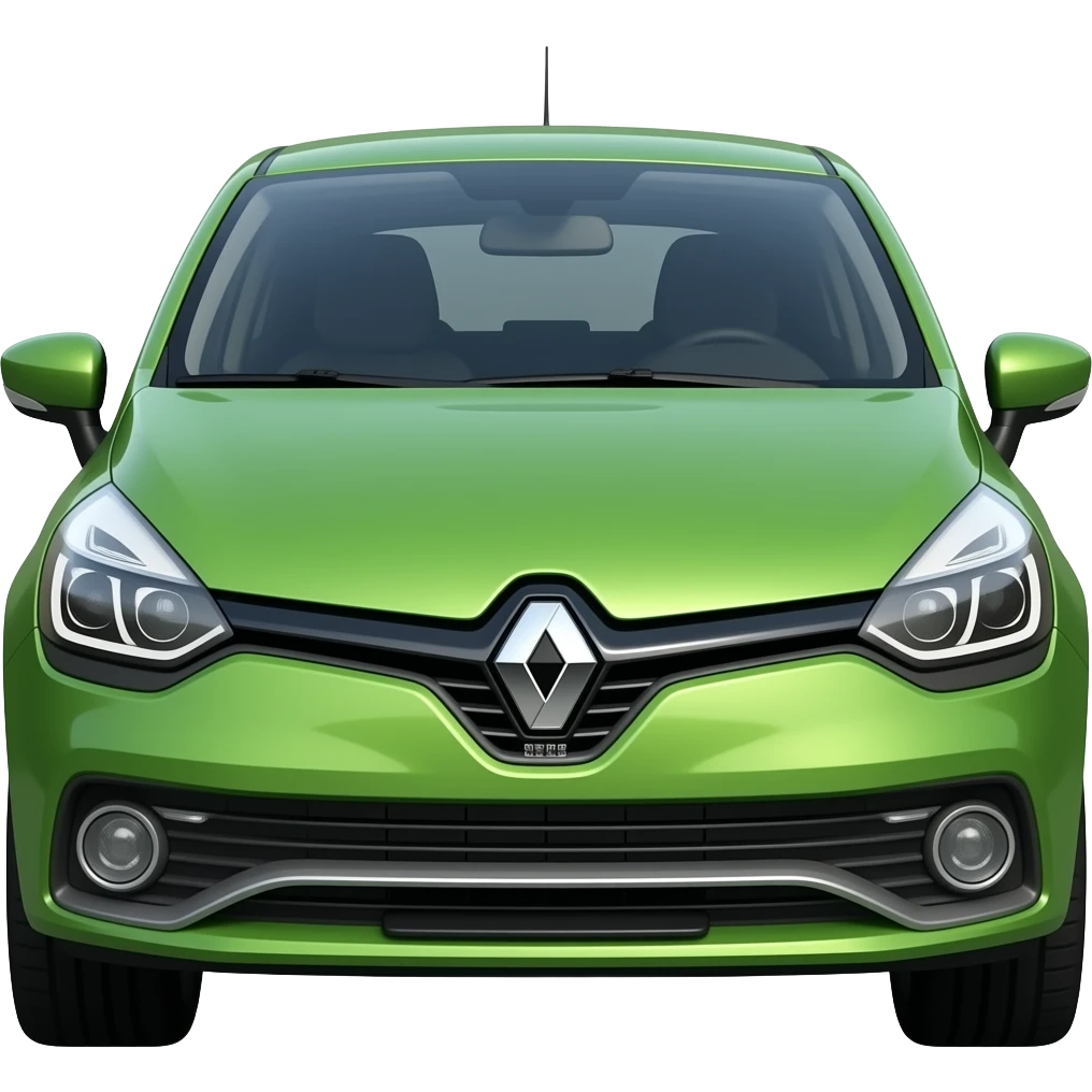 Green renault clio 6 emoji