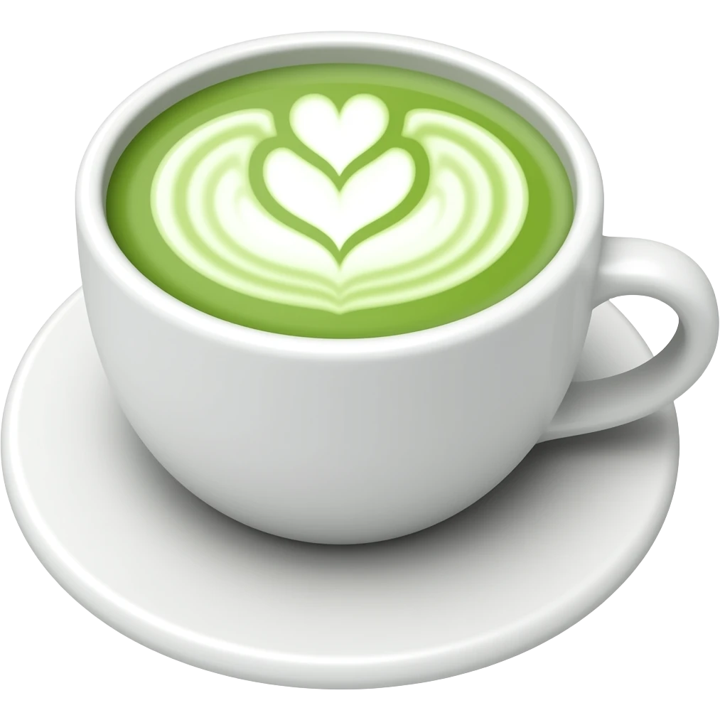matcha latte emoji