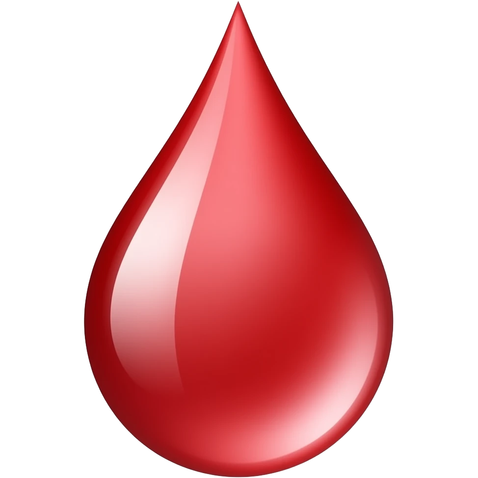 Blood dripping emoji