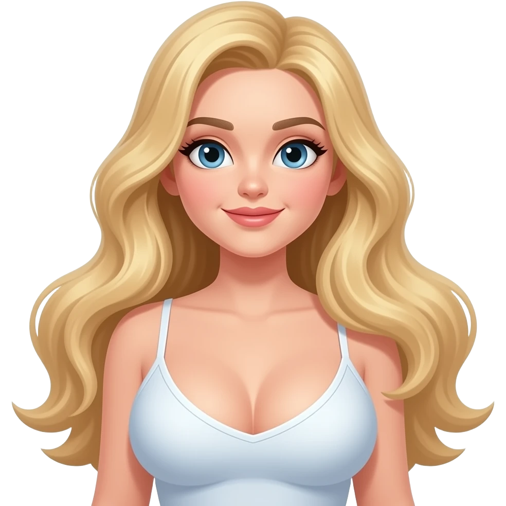 big tits blond emoji