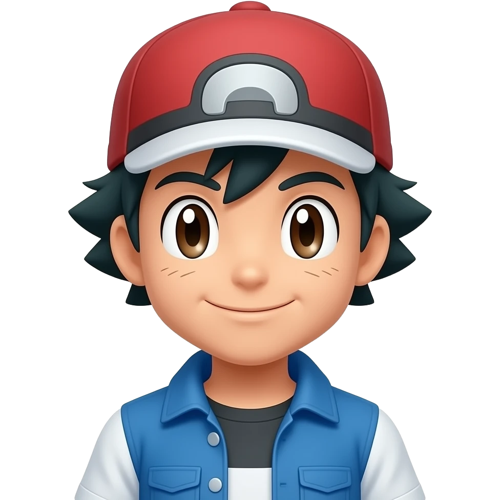Ash Ketchum emoji